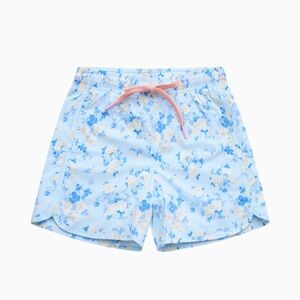 Men’s LoveShackFancy Blue Floral Shorts